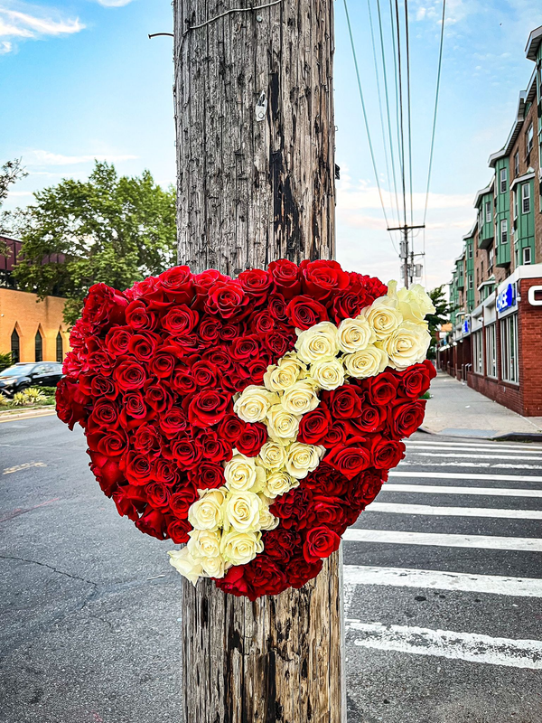 Heart Shape Birthday Flowers