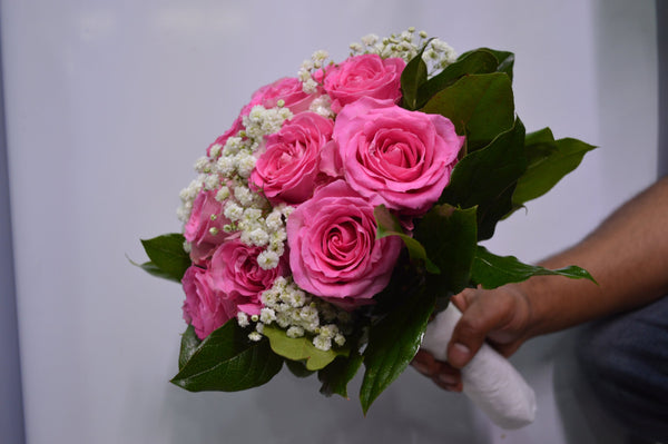 Baby Pink Bridal Bouquet